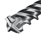 Бур SDS-plus 12х600/550мм бетон/гранит/камень/кирпич/железобетон ПРОФИ-4Х ЗУБР (29313-600-12)