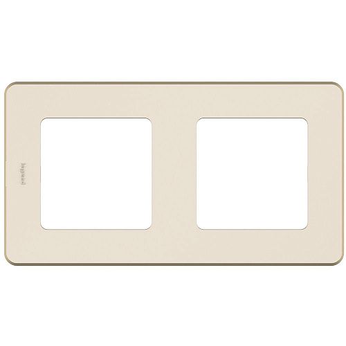 Рамка 2 поста (слоновая кость) INSPIRIA Legrand/Daccord (673941)