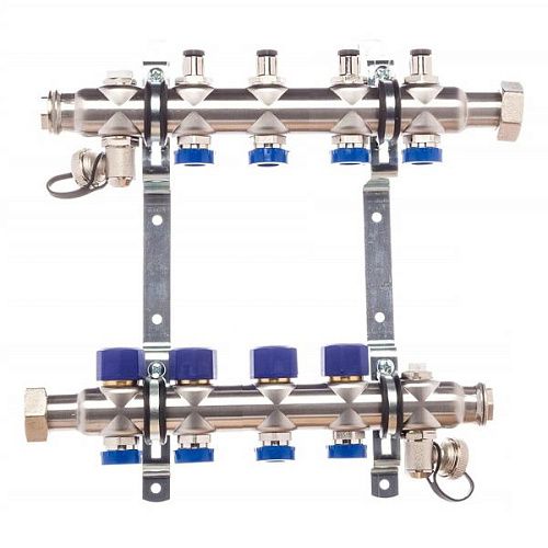 Коллекторная группа без расходомера 1х4 выхода TST