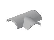 Тройник для кабель-канала LO35 35x10.5мм (светло-серый) 8834 (KB) KOPOS Тройник для кабель-канала LO35 35x10.5мм (светло-серый) 8834 (KB) KOPOS