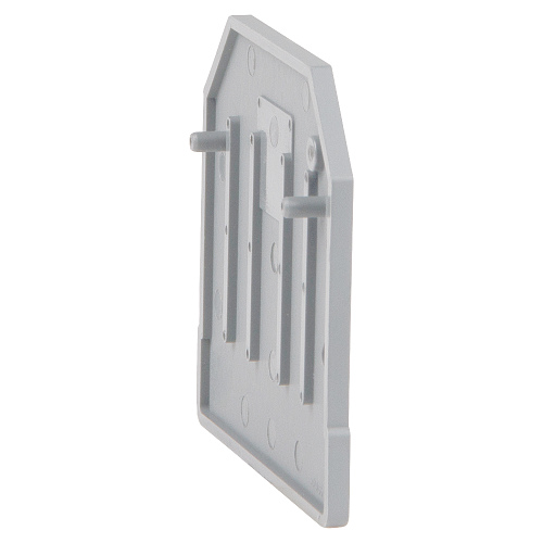 Крышка концевая для клеммы проходной OptiClip D-TB-16 (серая) КЭАЗ