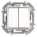 Переключатель 2кл (белый) INSPIRIA Legrand/Daccord (673655) 