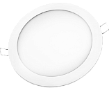 Светильник светодиодный встраиваемый Piatto 20Вт 4000К 1400Лм Ø225/210x25мм IP20 ITALMAC белый круг