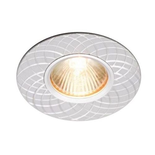 Светильник точечный неповоротный CAST 60 50Вт MR16 Øотв.98мм IP20 Max Light алюминиевое литье/белый