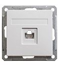 Розеточный механизм СУ PC RJ45 категория 5е (белый) W59 SE