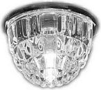 Светильник точечный неповоротный BOHEMIA 220 1 73 50Вт G9 Ø80х60мм Øотв.55мм IP20 ITALMAC желтое стекло