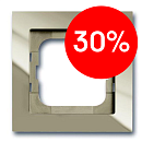 BJE Рамка 1 пост (maison-beige) Axcent (1754-0-4481) УЦЕНКА BJE Рамка 1 пост (maison-beige) Axcent (1754-0-4481) УЦЕНКА