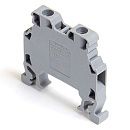 Клеммник на DIN-рейку 4мм2 MRK 4S (серый) (0912) ONKA