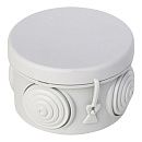 Коробка распаячная ОУ Ø60мм H=40мм с крышкой 4 ввода IP54 ТУСО Ruvinil