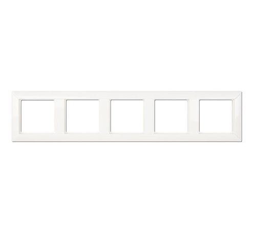 Рамка 5 постов (белый) ECO Profi JUNG