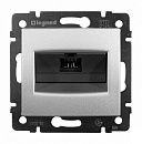 Розетка RJ45 категории 5 (алюминий) Valena Classic Legrand/Daccord (770230)