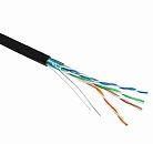 Кабель витая пара LAN 541 PE(С) cat5e Cu (F/UTP 4х2х0.51) Outdoor наружный (черный) CAVEL (Италия)