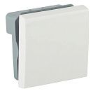 Выключатель модульный 1кл 45х45мм (белый) Ruvinil