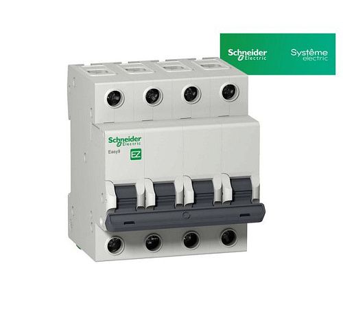 Автоматический выключатель 4п C50 4.5кА Easy9 SE (EZ9F32450)