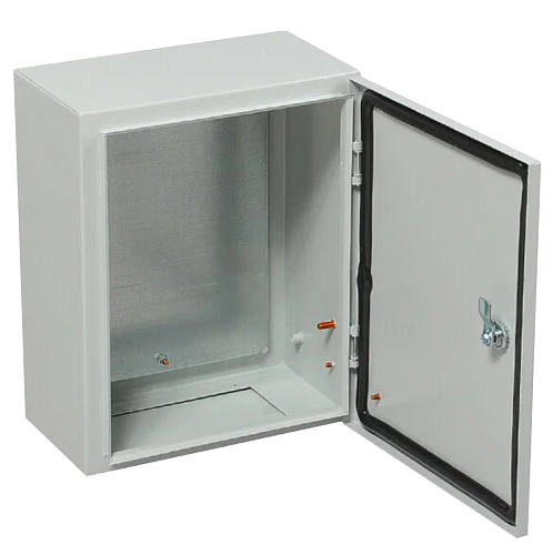 Шкаф 404Rx с монтажной панелью навесной 340х420х200мм с люком IP66 Щитэлектрокомплект (ЩЭК)