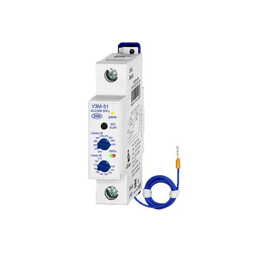 Устройство защиты от перенапряжений УЗМ-51 многофункциональное 1 модуль 63А 230В УХЛ4 Меандр