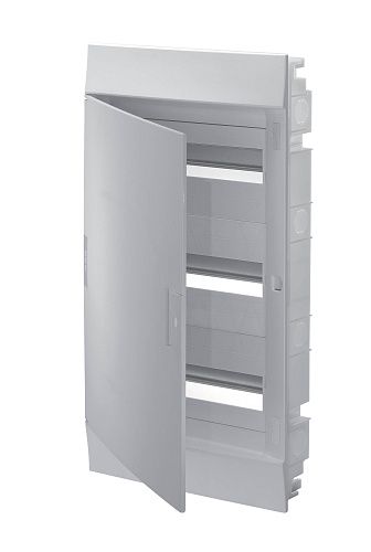 Бокс встраиваемый 3ряда 36 модулей 600х320х108мм без N/PE непр. дверь IP41 (бел.) Mistral41 ABB (1SLM004100A1107) ФЛ