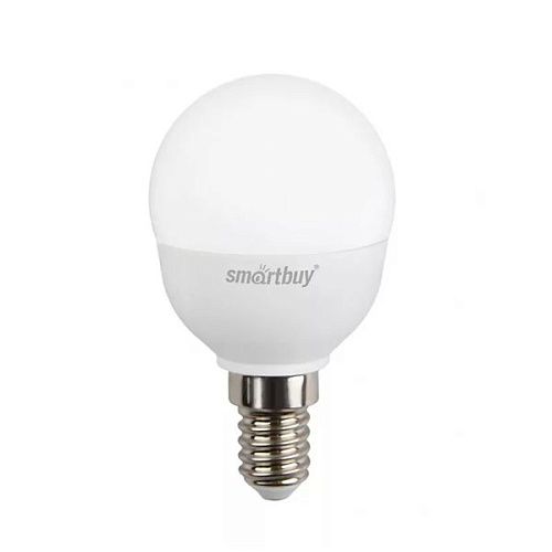 Лампа светодиодная шар Smartbuy-P45-07W/4000/E14 7Вт 4000К 560Лм Е14 Smartbuy