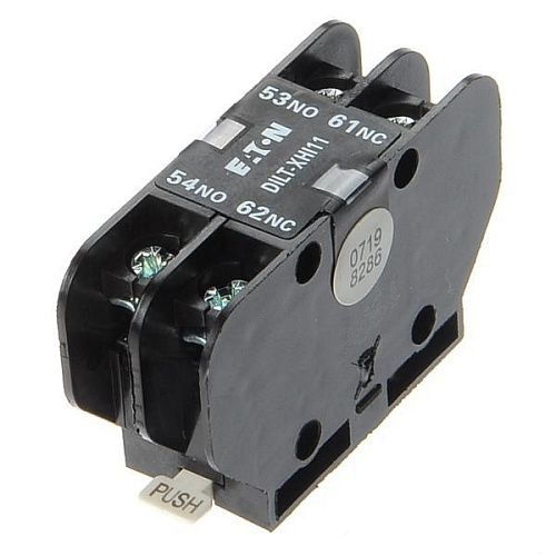 Фронтальный блок вспомогательных контактов DILT-XHI11 2п (1НО+1НЗ) винт.зажимы для контак. DILMT7-12 EATON (190972)