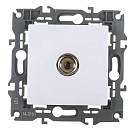 Розетка ТВ (белый) Elegance ЭРА 14-3101-01