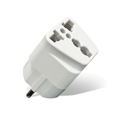 Переходник универсальный с з/к 16A 220В IP20 (белый) UNIVersal