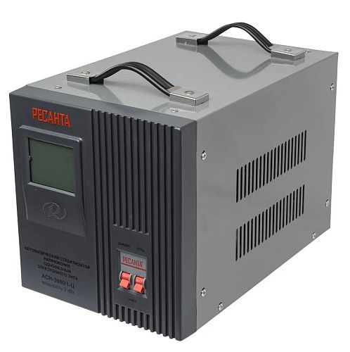 Стабилизатор АСН-3000/1-Ц 140-260В 220±8% IP20 напольный РЕСАНТА