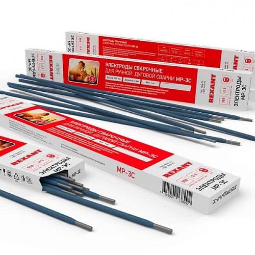 Электроды сварочные MP-3C d=3.0мм l=350мм 1кг REXANT (11-0950)