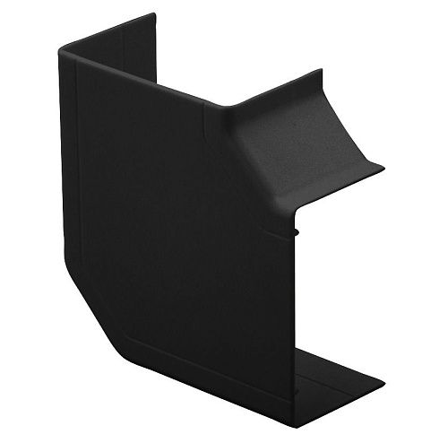 Поворот 90° для кабель-канала 100х60мм (черный) Ruvinil