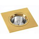Светильник точечный TERRA 51 2 04 50Вт GU5.3 80х80мм Øотв.70мм IP20 КОМТЕХ золото