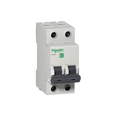 Автоматический выключатель 2п C6 4.5кА EASY 9 Schneider Electric (EZ9F34206)