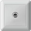 Розетка СУ TV в сборе (белый) W59 SE