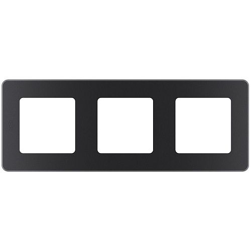 Рамка 3 поста (антрацит) INSPIRIA Legrand/Daccord (673953) 