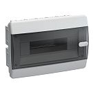 Корпус пласт. UNION Compact ЩРВ-П-12 IP41 с N/PE-5/5 (прозрачная черная дверь) IP41 (ИЭК) (8) Корпус пласт. UNION Compact ЩРВ-П-12 IP41 с N/PE-5/5 (прозрачная черная дверь) IP41 (ИЭК) (8)