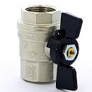 Кран шаровой 3/4 ВР/ВР усиленного типа (ручка бабочка) 302 серия Bugatti Кран шаровой 3/4 ВР/ВР усиленного типа (ручка бабочка) 302 серия Bugatti