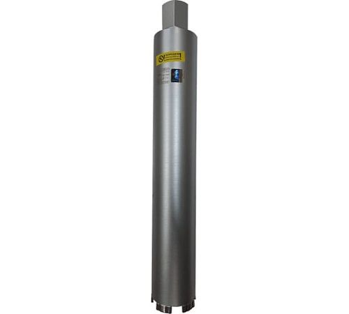 Коронка алмаз. по бетону 62*450мм Laser 1 1/4 UNCl сухое сверл. Армир./слабо арм. бет. Hilberg 