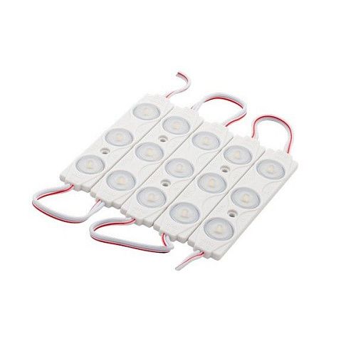 Модуль светодиодный 3LED 1.5 Вт 220В линзованный