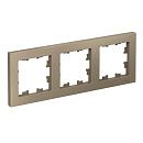Рамка 3 поста универсальная (шампань) ATLASDESIGN SE