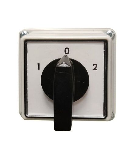 Переключатель кулачковый (пакетный) 4G 25-53-PK K1 закрытого исполнения 25А сх.53 (1-0-2) IP55 АПАТОР