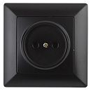 Розетка 2P 16А (антрацит) Intro Solo ЭРА (4-201-05)