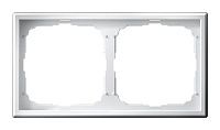 Рамка 2 поста универс. (белый) ARTGALLERY SE