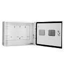 Щит учета навесной ЩУ-2 для двух 1ф счетчиков + 2ряда 6 модулей 305х420х170мм без сальников Øотв.32мм IP54 MECAS Щит учета навесной ЩУ-2 для двух 1ф счетчиков + 2ряда 6 модулей 305х420х170мм без сальников Øотв.32мм IP54 MECAS
