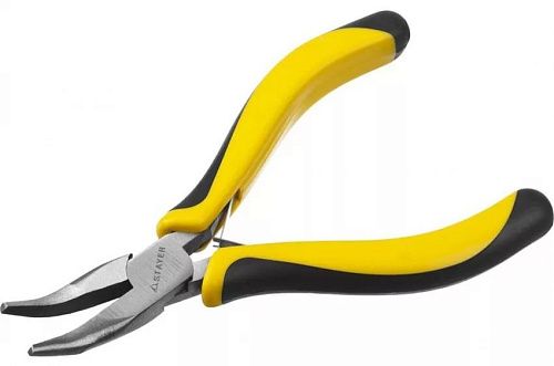Тонкогубцы 120мм изогнутые MINI 2218-3_z03 STAYER