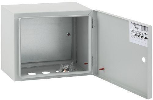 Шкаф ЩМП-02 (ЩМП-2.3.1-0 76 УХЛ3) монтажной панелью навесной 250х300х155/175мм IP31 Б0028752 SIMPLE ЭРА