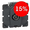 Розетка TV простая 0-2400МГц со штекером Celiane Legrand (67382) УЦЕНКА