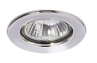 Светильник точечный неповоротный MONTANA 51 0 05 50Вт GU5.3 Ø75х26мм Øотв.55мм IP20 R51 ITALMAC хром