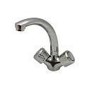 Смеситель умывальник MELODIA Elegia литой излив керамика БЕЗ ПОДВОДКИ MDV32022