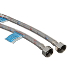 Подводка для воды 1/2"  150 см в/в (нерж. сталь) с ПВХ покрытием TР-сантехника Подводка для воды 1/2"  150 см в/в (нерж. сталь) с ПВХ покрытием TР-сантехника