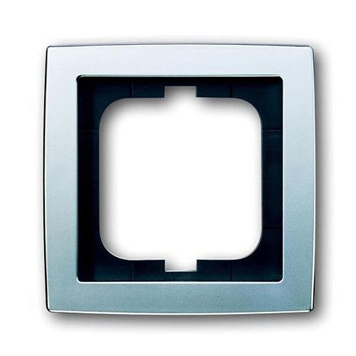 BJE Рамка 1 пост (матовый хром) Solo/future УЦЕНКА