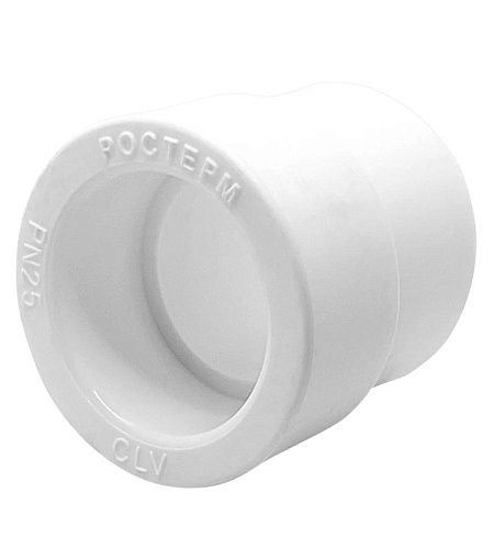 Муфта PP-R переходная ВН РОСТерм профи 40-32 мм белая
