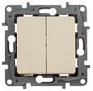Выключатель 2кл (слоновая кость) Etika Legrand/Daccord/ИЭК (672302) Выключатель 2кл (слоновая кость) Etika Legrand/Daccord/ИЭК (672302)